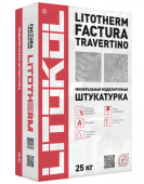 Декоративная штукатурка LITOTHERM FACTURA TRAVERTINO, LITOKOL