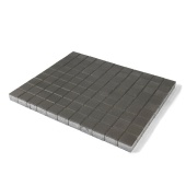 Тротуарная плитка Braer Лувр Серый 100x100x60