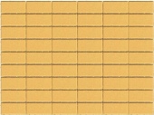 Брусчатка Прямоугольник 100х200х60 мм - Braer песочный, BRAER