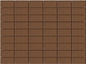 Брусчатка Прямоугольник 100х200х60 мм - Braer коричневый, BRAER