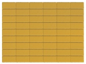 Брусчатка Лидер 40 Прямоугольник 200х100х60 мм Желтый, Лидер 40