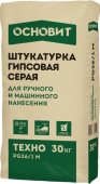 Гипсовая штукатурка ОСНОВИТ ТЕХНО PG26/1 M