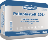 Штукатурка гипсовая СЕРАЯ PalaplasteR-201, 30 кг, PALADIUM