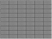 Брусчатка Прямоугольник 100х200х60 мм - Braer серый, BRAER