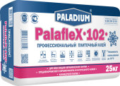 Плиточный клей PalafleX-102 "ЗИМА до - 10°С", 25 кг, PALADIUM