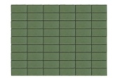 Брусчатка Прямоугольник 100х200х60 мм - Braer зеленый, BRAER
