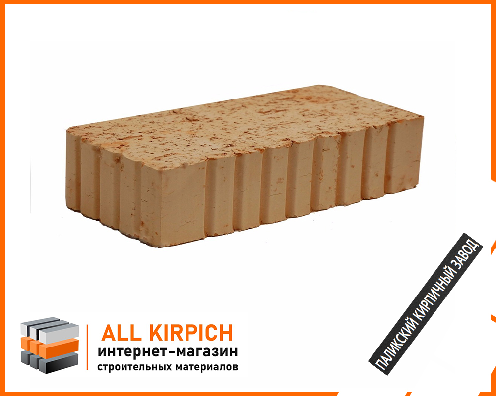 Кирпич рядовой полнотелый Паликский