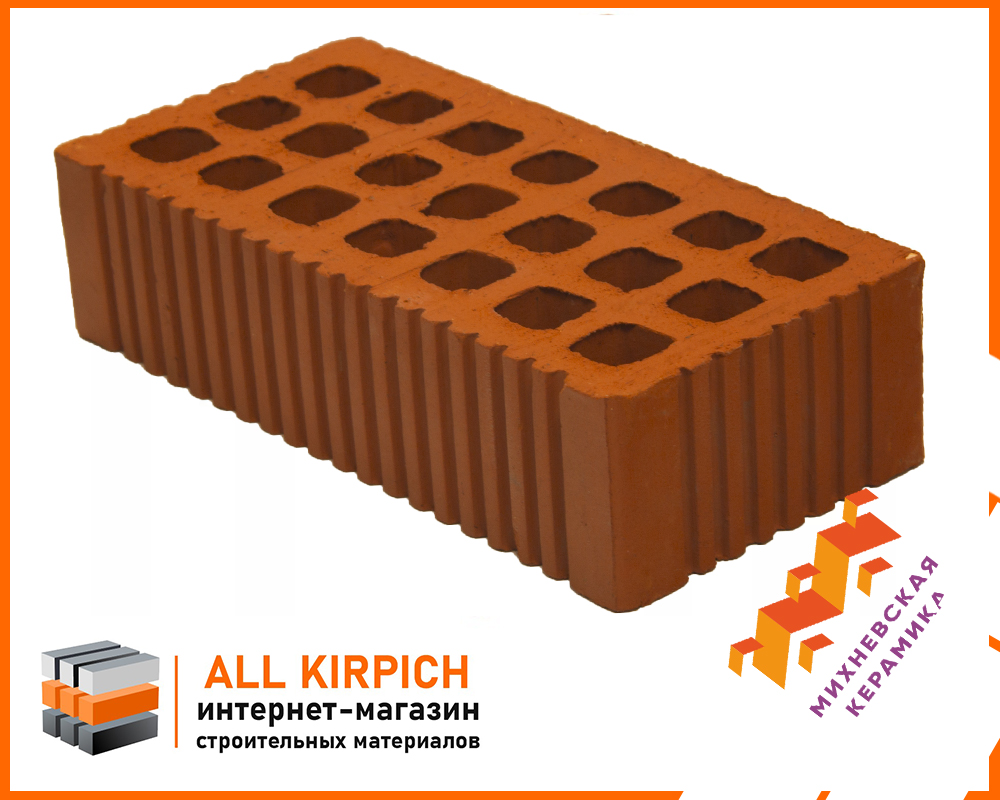 Кирпич рядовой полнотелый Михнево
