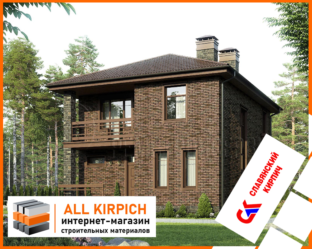 Кирпич Славянский облицовочный
