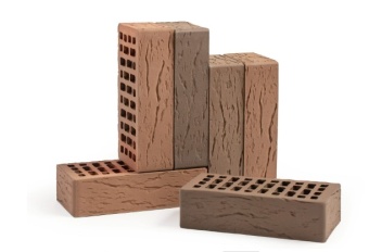 Облицовочный кирпич Volgabrick Нева пустотелый рустик 1 НФ