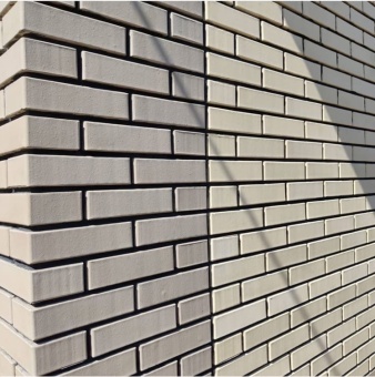 Кирпич облицовочный Серый одинарный Terex