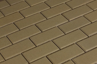 Брусчатка 342 механический завод Прямоугольник 200х100х80 мм Оливковый, 342 МЗ