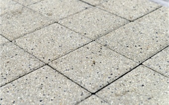 Тротуарная плитка Braer Сити гранит на белом толщина 80