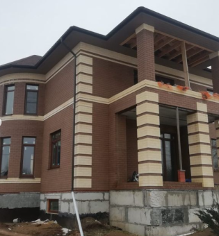 Кирпич облицовочный Мокко одинарный Terex