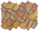 Тротуарная плитка Braer Сан-Тропе Color Mix Каньон толщина 70 мм