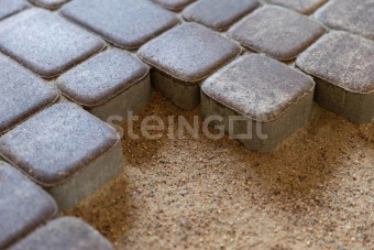 Тротуарная плитка Steingot Классика Колор Микс Штайн Браун частичный прокрас