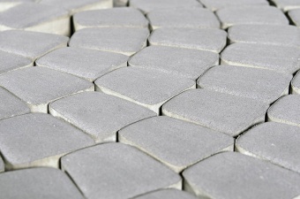 Тротуарная плитка Braer Классико круговая Грифельный