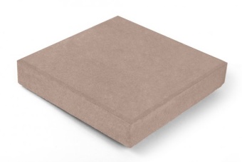 Тротуарная плитка Нобетек Квадрат 2К5ф Бежевая