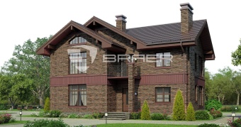 Облицовочный кирпич БАВАРСКАЯ КЛАДКА кора дуба 0,7 NF BRAER