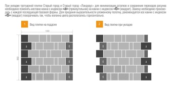 Тротуарная плитка Braer Ландхаус Серый толщина 80