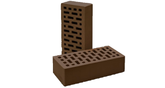 Верхневолжский Кирпич облицовочный 1 НФ / Шоколад ВВКЗ