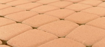 Тротуарная плитка Braer Классико круговая Коралловый