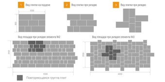 Тротуарная плитка Braer Триада Серый толщина 60