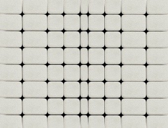 Тротуарная плитка Braer Классико Белый