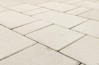 Тротуарная плитка Braer Ландхаус Белый толщина 80