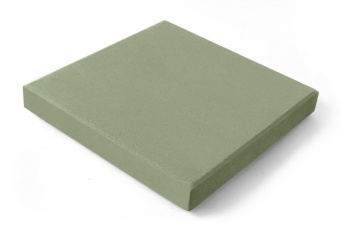 Тротуарная плитка Нобетек Квадрат 1К5ф Зеленая