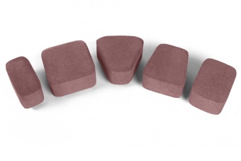 Тротуарная плитка Нобетек Классика 1КЛ6ф Красно-коричневая 60мм