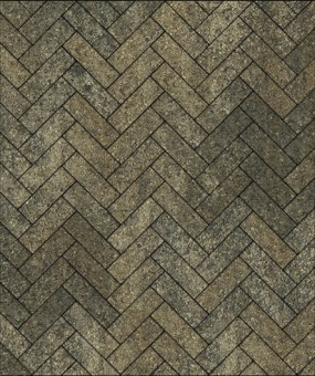 Тротуарная плитка 342 Механический завод Паркет 240х80х60 Колор Микс Байкал