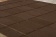 Тротуарная плитка Braer Прямоугольник Коричневый 200x100x60