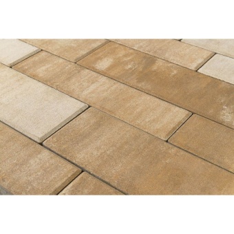 Тротуарная плитка Braer Домино Color Mix Плато толщина 60