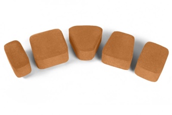 Тротуарная плитка Нобетек Классика 1КЛ6ф Персиковая 60мм