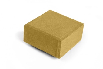 Тротуарная плитка Нобетек Квадрат 3К8ф Желтая