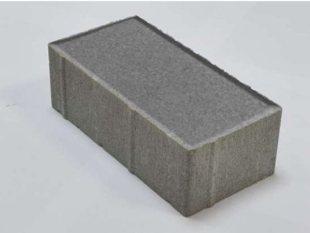 Брусчатка Лидер 40 Прямоугольник 200х100х60 мм Серый, Лидер 40