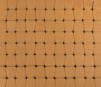 Тротуарная плитка Braer Классико круговая Янтарный