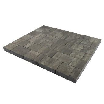 Тротуарная плитка Braer Ландхаус Color Mix Вечер толщина 80