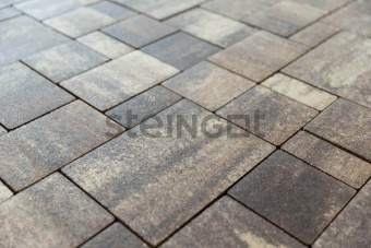 Тротуарная плитка Steingot Бавария Колор Микс Штайн Браун частичный прокрас
