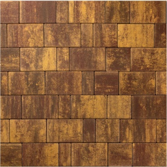 Тротуарная плитка 342 Механический завод Новый город Классик 80 Колор Микс Каир