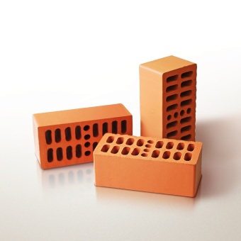 Кирпич пустотелый полуторный рифленый M-150 Мстера