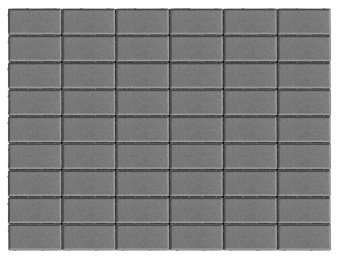 Брусчатка Лидер 40 Прямоугольник 200х100х60 мм Серый, Лидер 40