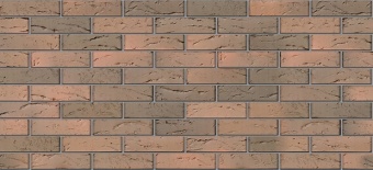Облицовочный кирпич БАВАРСКАЯ КЛАДКА кора дуба 0,7 NF BRAER