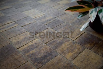 Тротуарная плитка Steingot Гранито Колор Микс Сафари №2 частичный прокрас