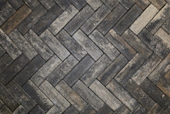 Тротуарная плитка Steingot Паркет 60 Колор-микс Хром