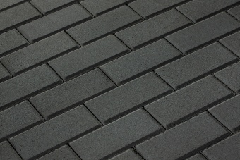 Брусчатка 342 механический завод Прямоугольник 200х100х60 мм Черный, 342 МЗ