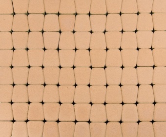 Тротуарная плитка Braer Классико круговая Коралловый