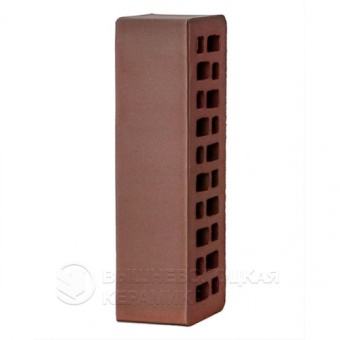 Облицовочный кирпич Вышневолоцкая керамика евро 0,7 НФ Баварская кладка с флэш обжигом Готика гладкий