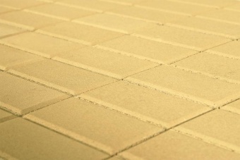 Брусчатка Прямоугольник 100х200х60 мм - Braer песочный, BRAER
